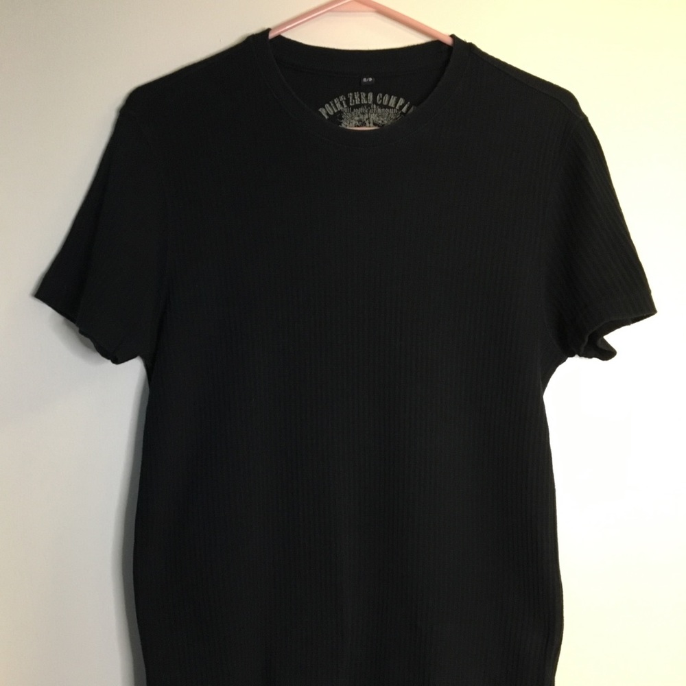 Point Zero Black Men's Shirt
